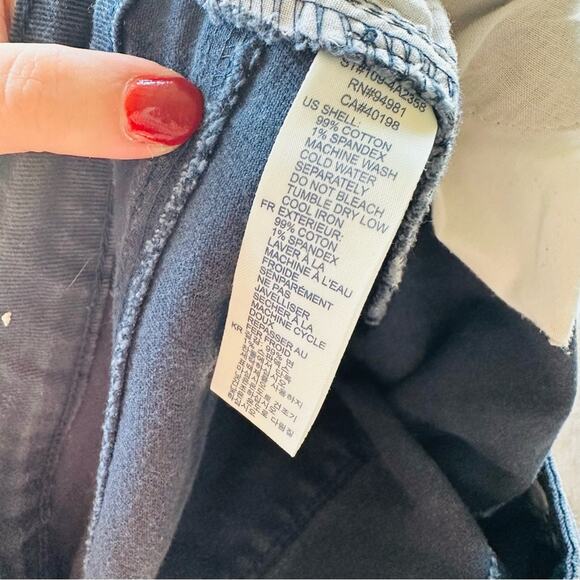 VINTAGE Y2K HERITAGE 1981 Navy Blue Denim Jeans Low Rise Straight Leg Pants 30 - Picture 7 of 14